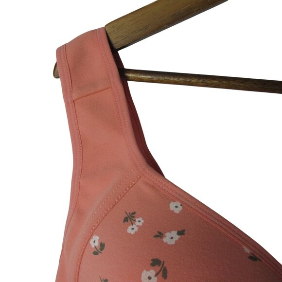 Daisy Bras Floral Plus Size 3XL Wireless Front Closure Comfort Feminine NWT - Picture 5 of 8